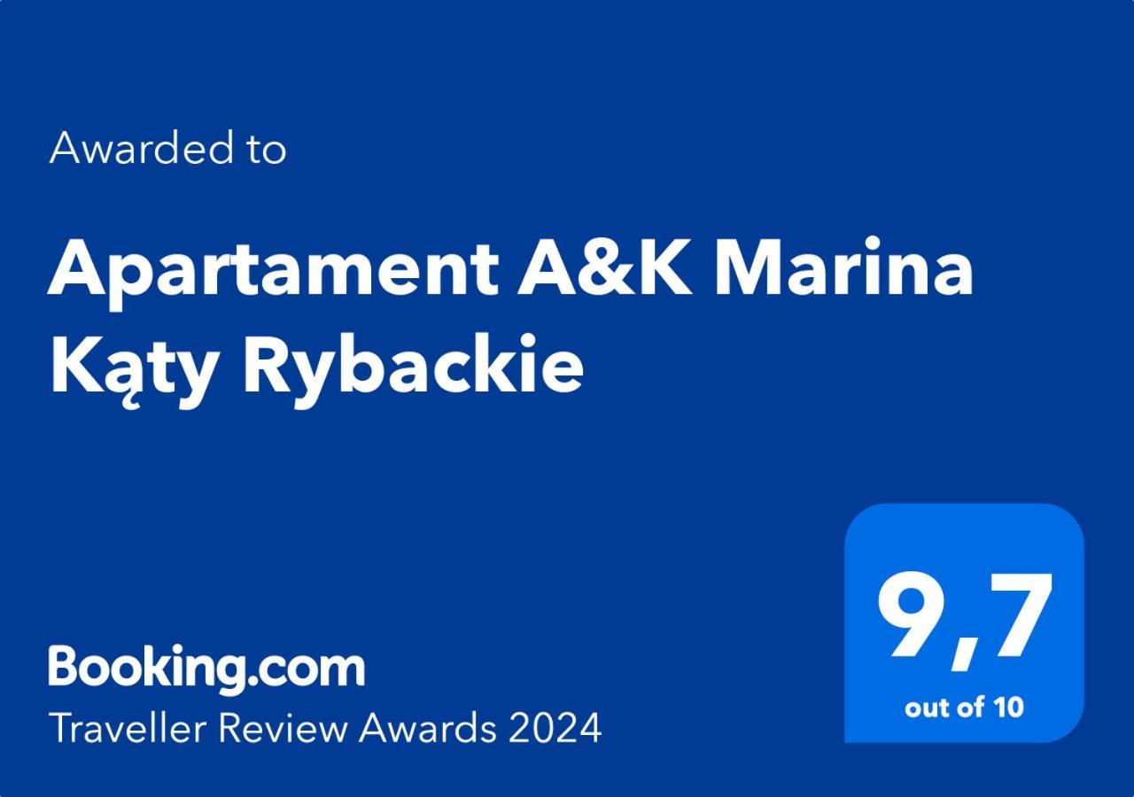 Apartament A&K Marina Kąty Rybackie Eksteriør billede
